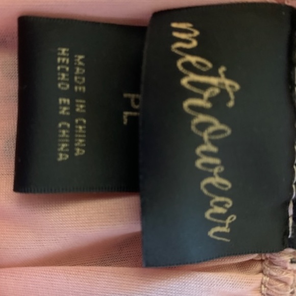 Metrowear pink floral skirt,  new , PL size, lined , excellent condition, NEW - Picture 9 of 10